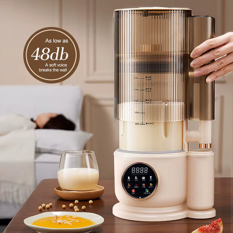 Machine à Lait de Soja 1500 ml Électrique – Blender Multifonction Verre – Presse-Agrumes & Préparateur Petit-Déjeuner