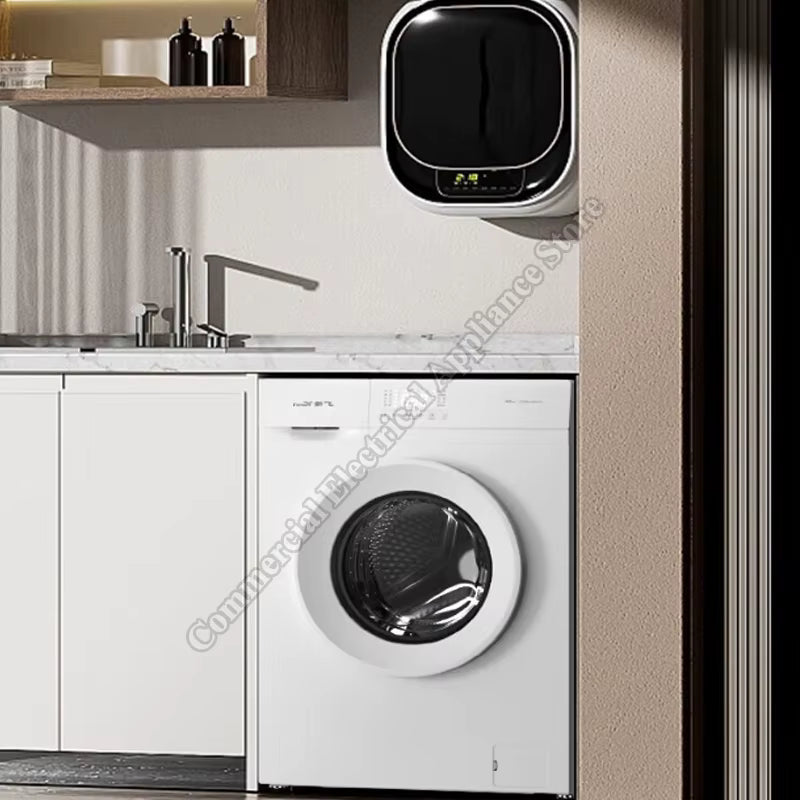 Machine à laver automatique à chargement frontal 60×45 cm – Grande capacité, 1950 W, design intégré