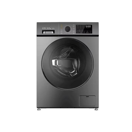 Lave-linge séchant 10 kg intelligent – Classe énergétique A, moteur à conversion de fréquence, tambour inox, pose libre