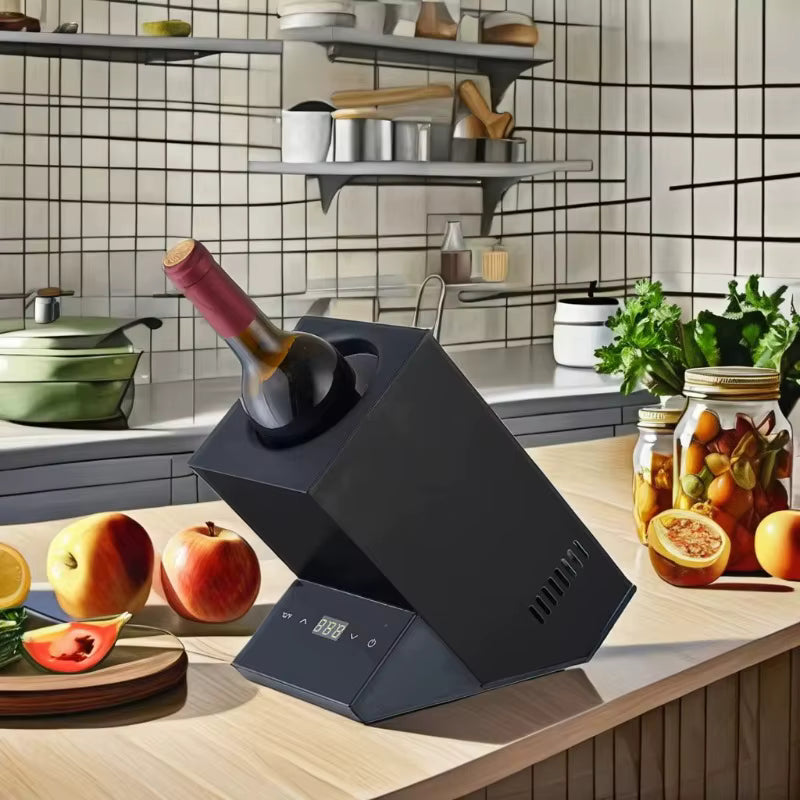 Refroidisseur de vin portable double zone à compresseur 12V – Mini réfrigérateur boissons -20 à 20°C