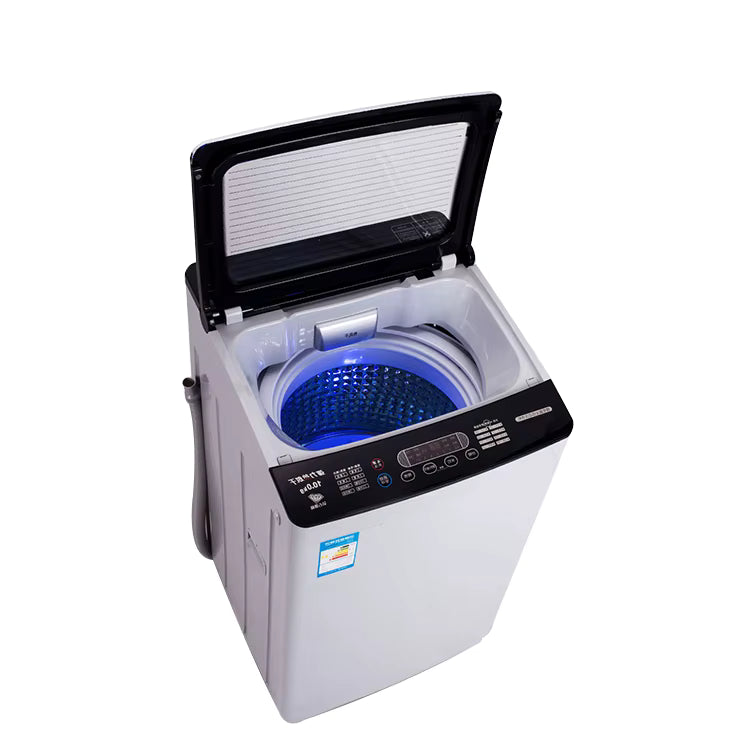 Mini machine à laver automatique 9 kg avec essorage 7 kg – Chargement par le dessus – Compacte 480 W / 180 W – 220 V