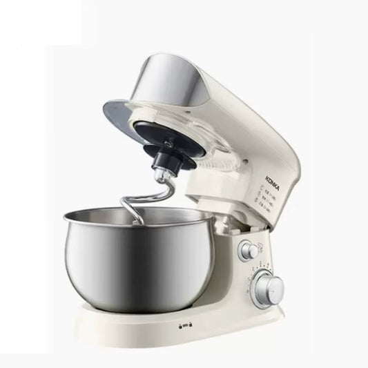 Robot Pâtissier Multifonction 600W – Bol Inox 3-5L – 6 Vitesses – Batteur Électrique avec Crochet à Pâte & Fouet